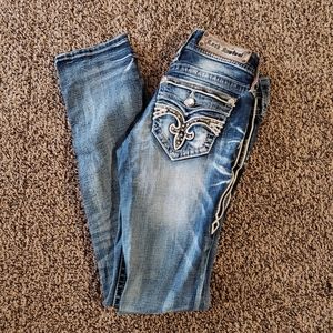 Size 25 Rock revival straight leg jeans